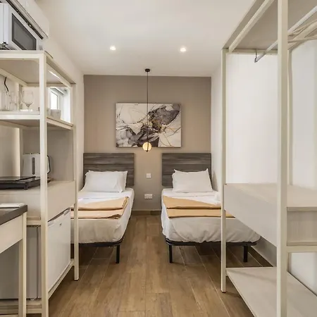 Pensjonat With Twin Beds & Kitchenette At The New Olo Living 24 St. Julian's