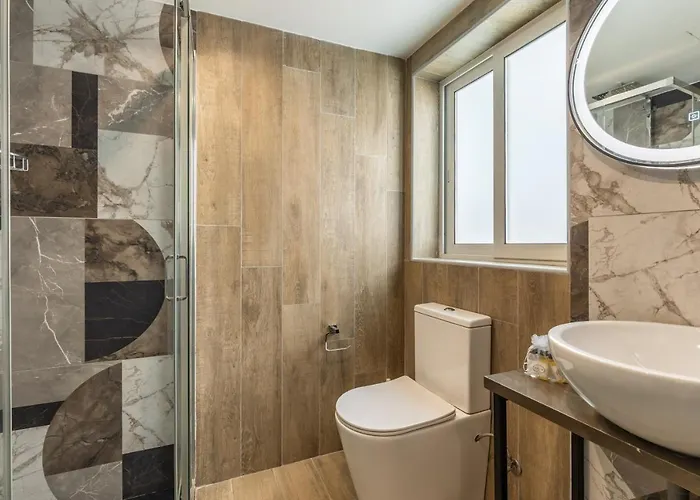 With Twin Beds & Kitchenette At The New Olo Living 24 ゲストハウス Saint Julian's